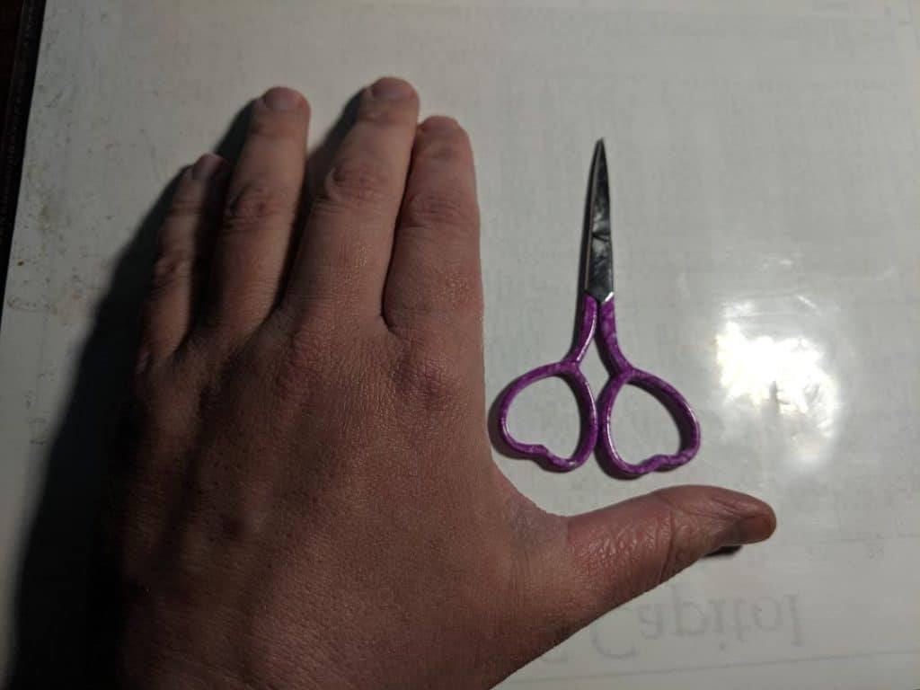 nail scissors tsa