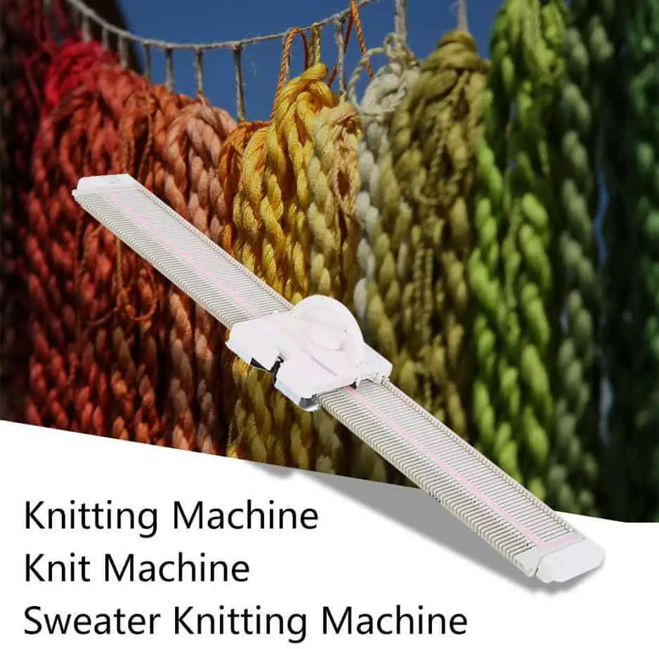Knitting Machine, 40/48 Needles Smart Weaving round Loom, Knitting